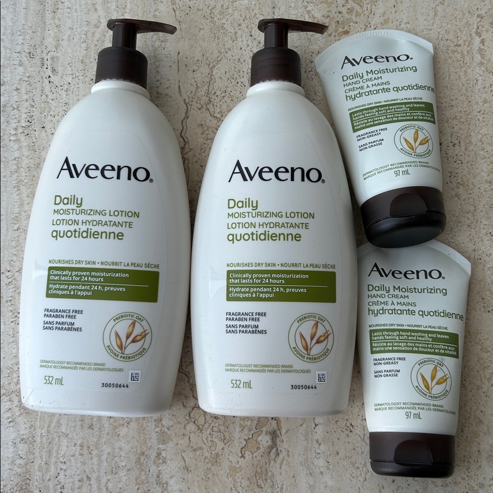 NEW 🆕 Lot of Aveeno Daily Moisturizing Lotion